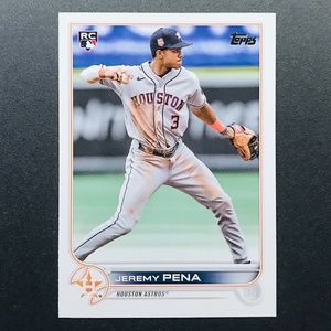 Jeremy Pena RC - 2022 Topps Update #US253